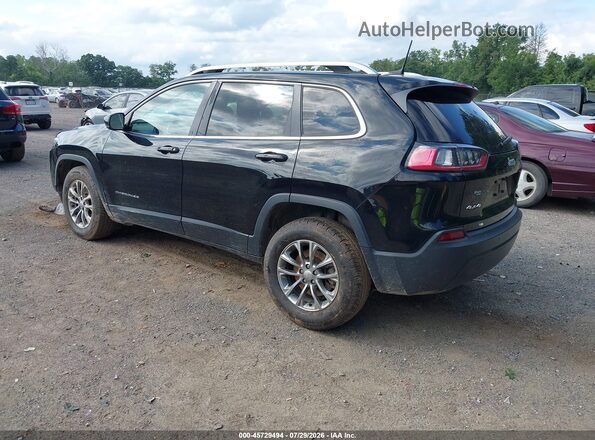 1C4PJMLB3KD465724 2019 JEEP CHEROKEE Black უკანა მარცხენა