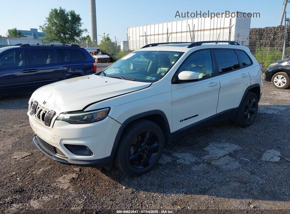 1C4PJMLB3KD472138 2019 JEEP CHEROKEE White Vista tres cuartos delantera izquierda