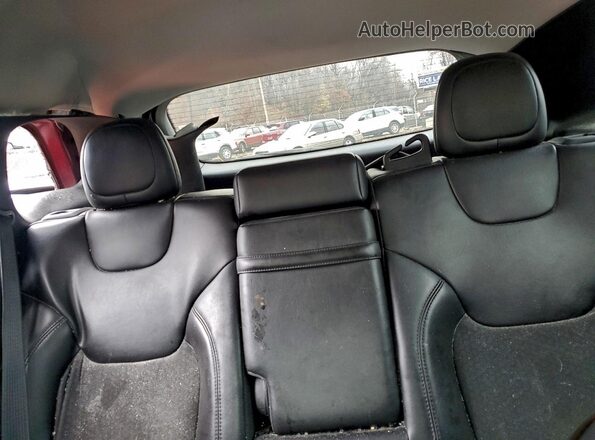1C4PJMLB4KD320238 2019 JEEP CHEROKEE Red Vista de los asientos traseros