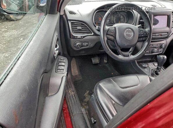 1C4PJMLB4KD320238 2019 JEEP CHEROKEE Red Vista del salpicadero
