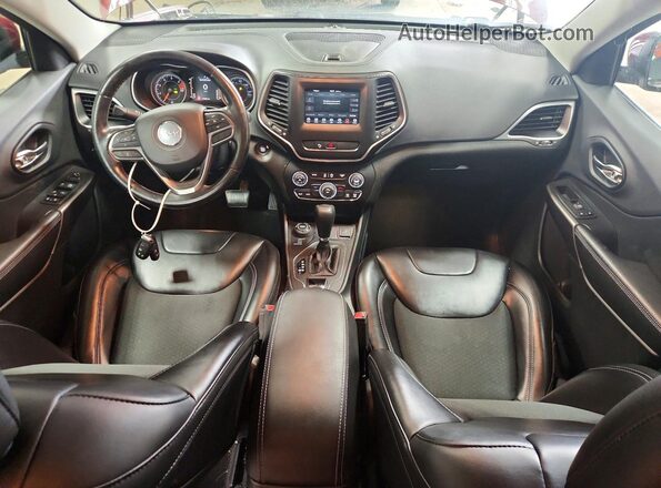 1C4PJMLB4LD554848 2020 JEEP CHEROKEE Red Առջևի վահանակի տեսք