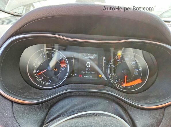 1C4PJMLB4LD622808 2020 JEEP CHEROKEE Gray Instrument cluster view