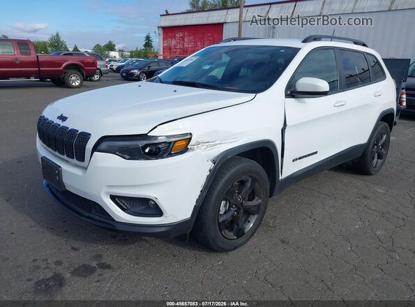 1C4PJMLB4MD131480 2021 JEEP CHEROKEE White Передня ліва чверть