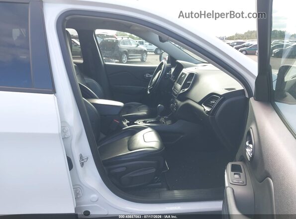 1C4PJMLB4MD131480 2021 JEEP CHEROKEE White Вид салону спереду