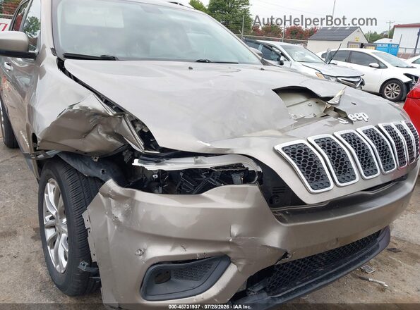 1C4PJMLB5KD254167 2019 JEEP CHEROKEE Gold წინა ხედი
