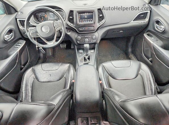 1C4PJMLB5KD330924 2019 JEEP CHEROKEE Black Вид панелі приладів