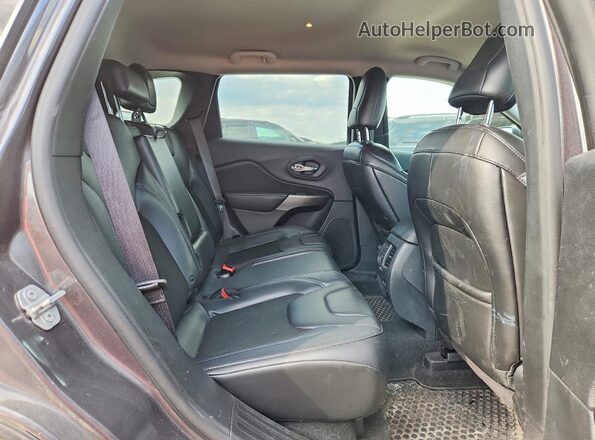 1C4PJMLB5KD432028 2019 JEEP CHEROKEE Gray Vista de los asientos traseros