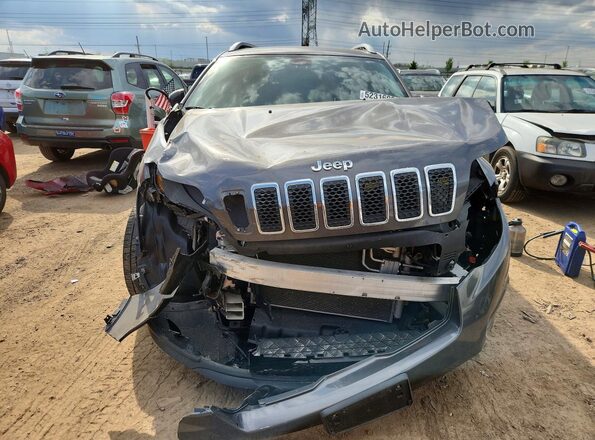 1C4PJMLB5KD432028 2019 JEEP CHEROKEE Gray Vista frontal