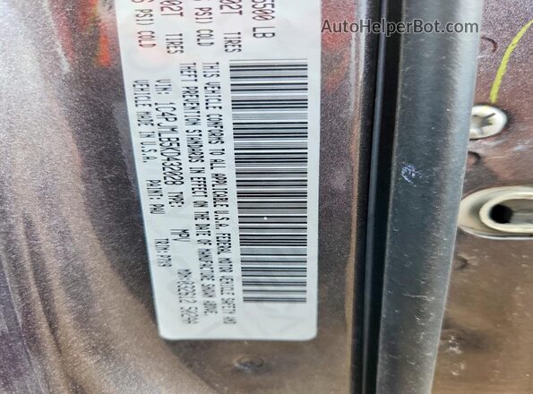 1C4PJMLB5KD432028 2019 JEEP CHEROKEE Gray Vista del compartimento del motor