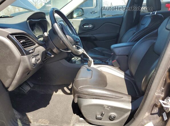 1C4PJMLB5LD584344 2020 JEEP CHEROKEE Gray წინა სალონის ხედი