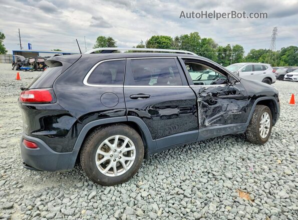 1C4PJMLB6JD522030 2018 JEEP CHEROKEE Black Tył prawy