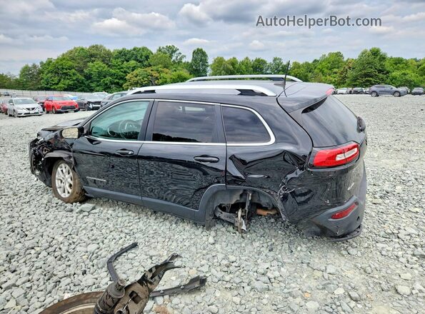 1C4PJMLB6JD522030 2018 JEEP CHEROKEE Black Tył lewy