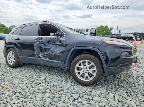 1C4PJMLB6JD522030 2018 JEEP CHEROKEE Black Przód prawy