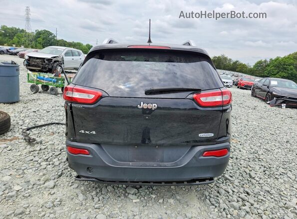 1C4PJMLB6JD522030 2018 JEEP CHEROKEE Black Widok z tyłu