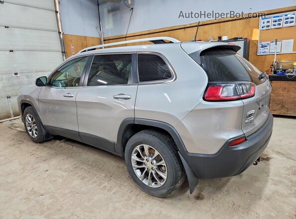 1C4PJMLB6KD169984 2019 JEEP CHEROKEE Silver Հետևի ձախ