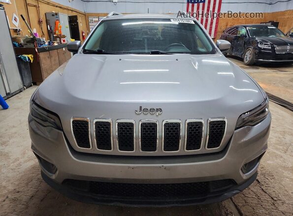 1C4PJMLB6KD169984 2019 JEEP CHEROKEE Silver Դիմացի տեսք