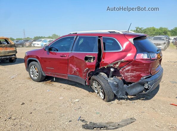 1C4PJMLB6KD180998 2019 JEEP CHEROKEE Бордовый Задняя левая четверть