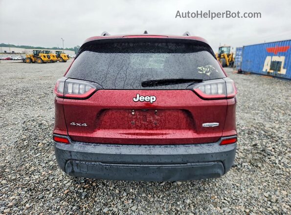1C4PJMLB6KD304882 2019 JEEP CHEROKEE Red უკანა ხედი