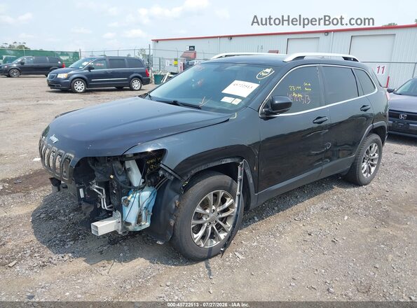 1C4PJMLB6KD472781 2019 JEEP CHEROKEE Black Przód lewy