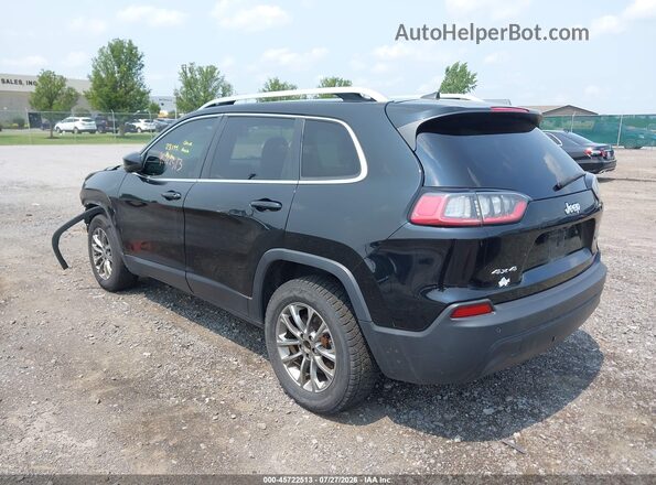 1C4PJMLB6KD472781 2019 JEEP CHEROKEE Black Tył lewy
