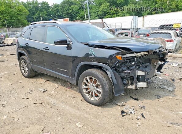 1C4PJMLB6LD509989 2020 JEEP CHEROKEE Black Przód prawy