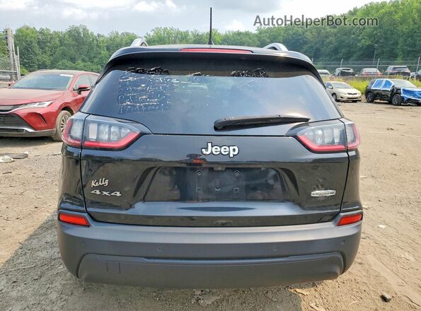 1C4PJMLB6LD509989 2020 JEEP CHEROKEE Black Widok z tyłu