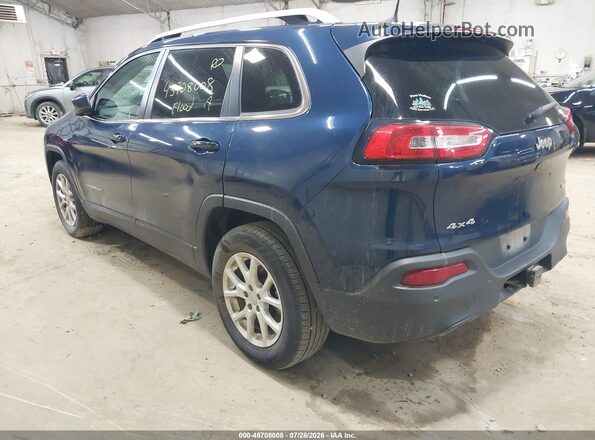 1C4PJMLB7JD541329 2018 JEEP CHEROKEE Blue Tył lewy