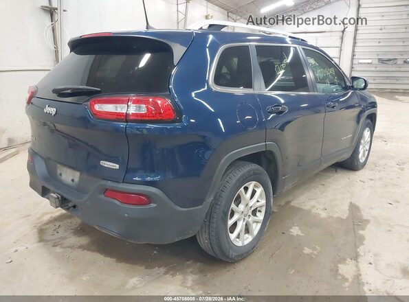 1C4PJMLB7JD541329 2018 JEEP CHEROKEE Blue Tył prawy