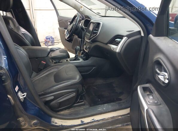 1C4PJMLB7JD541329 2018 JEEP CHEROKEE Blue Widok wnętrza z przodu