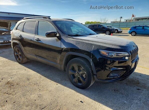 1C4PJMLB7KD291057 2019 JEEP CHEROKEE Black Przód prawy