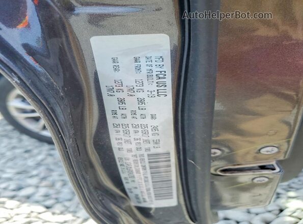 1C4PJMLB7KD412783 2019 JEEP CHEROKEE Черный Вид наклейки с VIN-кодом