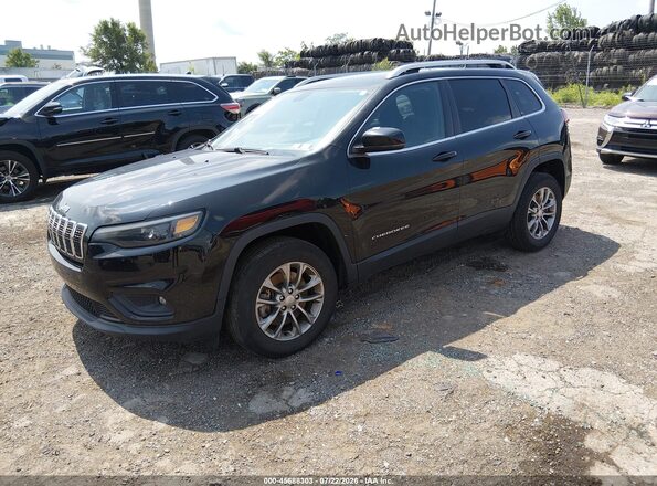1C4PJMLB7LD537350 2020 JEEP CHEROKEE Black Առջևի ձախ երեք քառորդ տեսարան