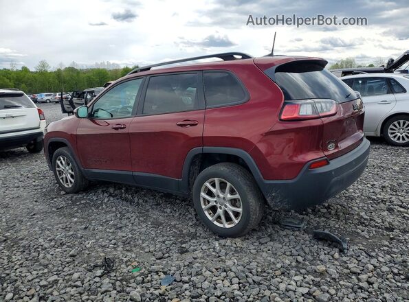 1C4PJMLB7LD646990 2020 JEEP CHEROKEE Burgundy Rear left