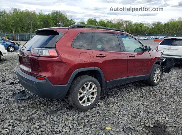 1C4PJMLB7LD646990 2020 JEEP CHEROKEE Burgundy Rear right