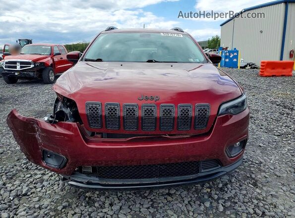 1C4PJMLB7LD646990 2020 JEEP CHEROKEE Burgundy Front view