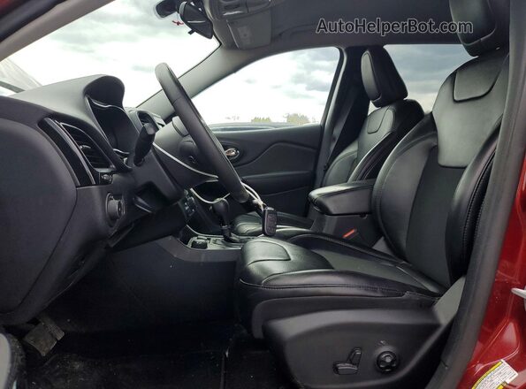 1C4PJMLB7LD646990 2020 JEEP CHEROKEE Burgundy Front interior view
