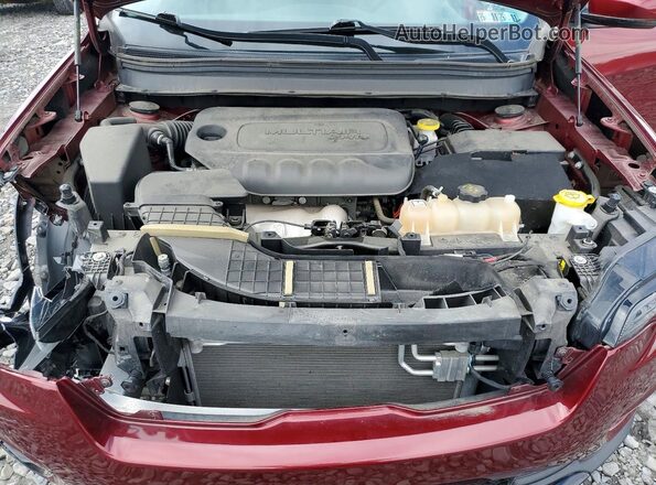 1C4PJMLB7LD646990 2020 JEEP CHEROKEE Burgundy Engine compartment view