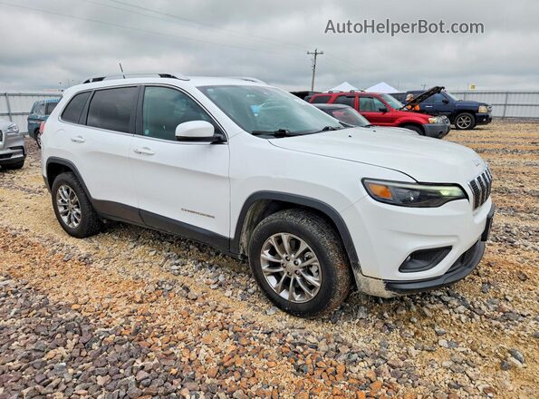 1C4PJMLB7MD190586 2021 JEEP CHEROKEE White Передня права чверть