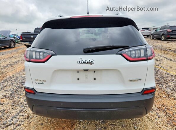 1C4PJMLB7MD190586 2021 JEEP CHEROKEE White Вид ззаду