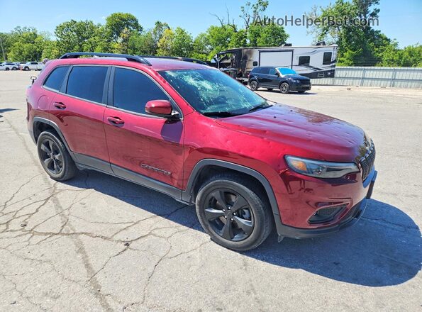 1C4PJMLB7MD210397 2021 JEEP CHEROKEE Maroon Delantero derecho