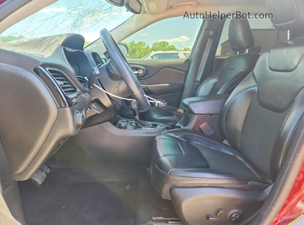 1C4PJMLB7MD210397 2021 JEEP CHEROKEE Maroon Vista interior delantera