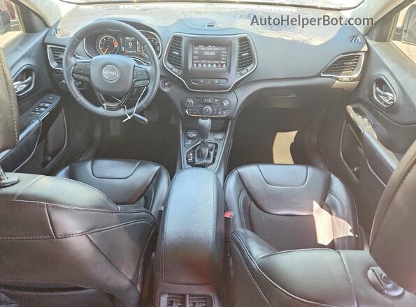 1C4PJMLB7MD210397 2021 JEEP CHEROKEE Maroon Vista del salpicadero