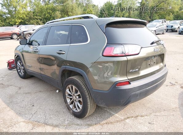 1C4PJMLB8KD139806 2019 JEEP CHEROKEE Green უკანა მარცხენა