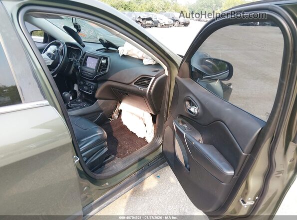 1C4PJMLB8KD139806 2019 JEEP CHEROKEE Green წინა სალონის ხედი