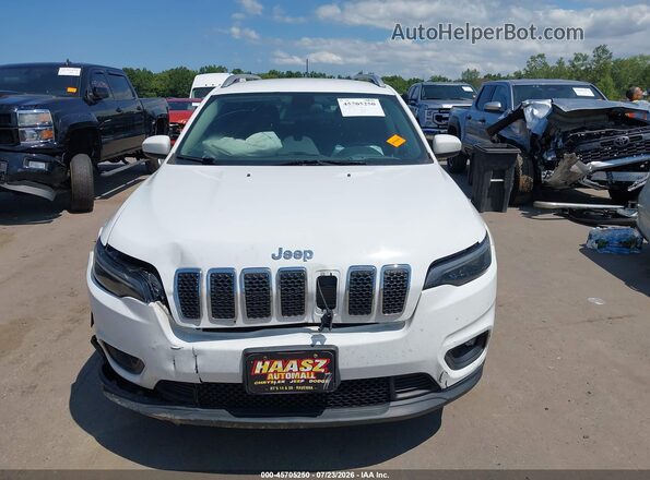 1C4PJMLB8KD234236 2019 JEEP CHEROKEE White Vista del cuadro de instrumentos