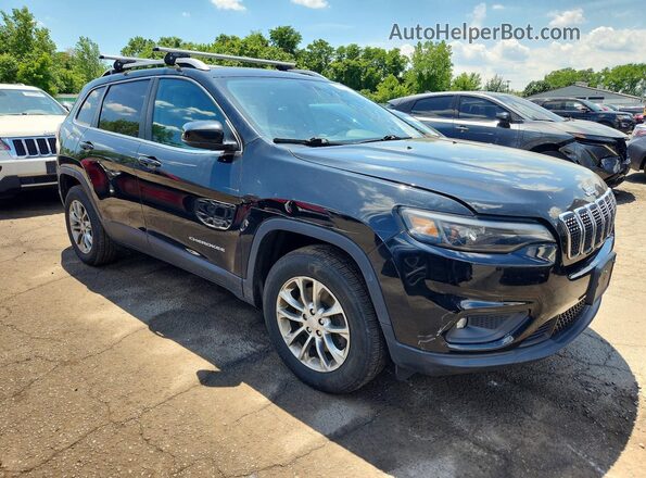 1C4PJMLB8KD355137 2019 JEEP CHEROKEE Черный Передняя правая четверть