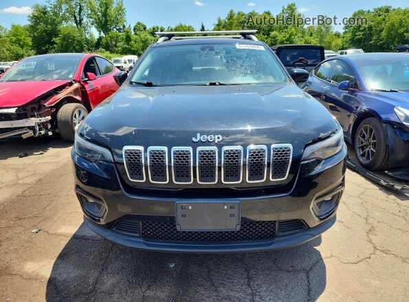 1C4PJMLB8KD355137 2019 JEEP CHEROKEE Черный Вид спереди