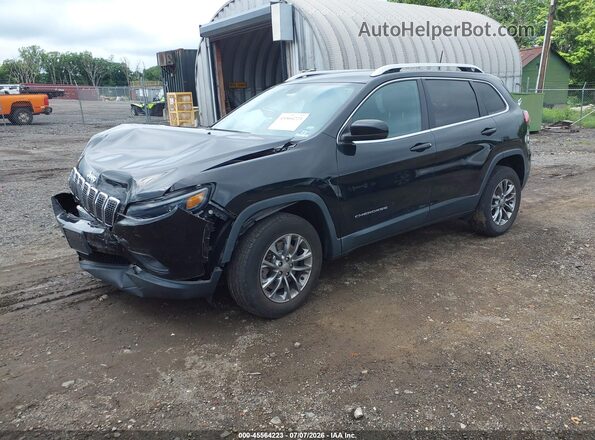 1C4PJMLB8KD482194 2019 JEEP CHEROKEE Черный Передняя левая четверть