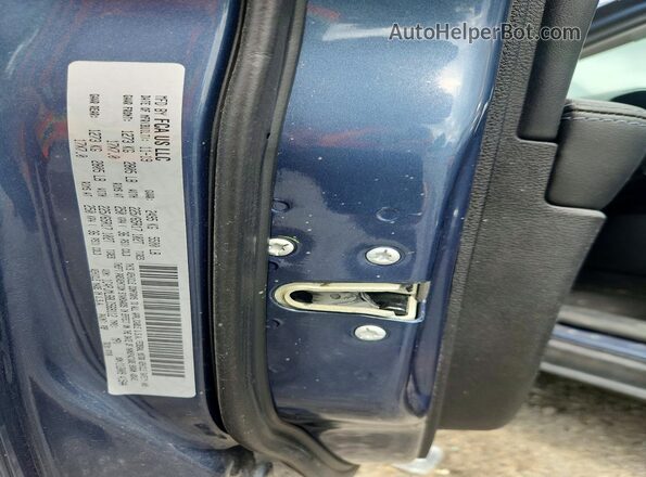 1C4PJMLB8LD569112 2020 JEEP CHEROKEE Blue Widok naklejki z numerem VIN