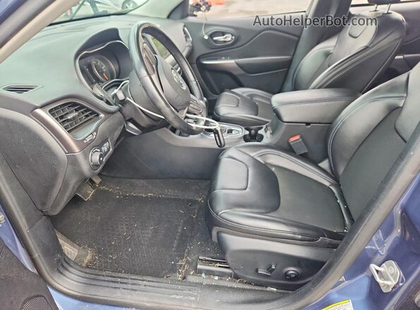 1C4PJMLB8LD569112 2020 JEEP CHEROKEE Blue Widok wnętrza z przodu